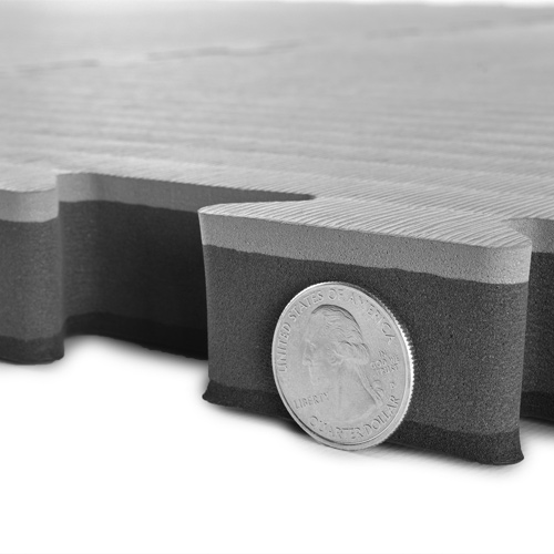 Lightweight tatami puzzle mats