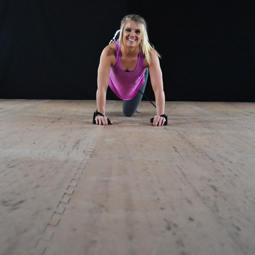 Cushioned Yoga Mat Flooring System