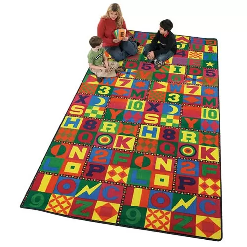 Floors That Teach Kids Rug 12 x 6 feet