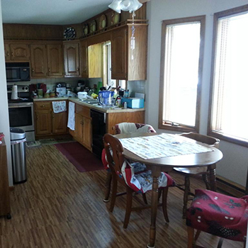 faux wood kitchen floor tile