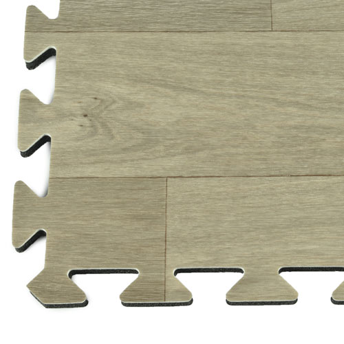 Rustic Wood Grain Trade Show Center Tile