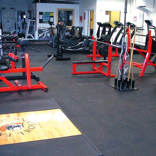 .5 inch thick Rubber Mats for Weight Lifting Mats