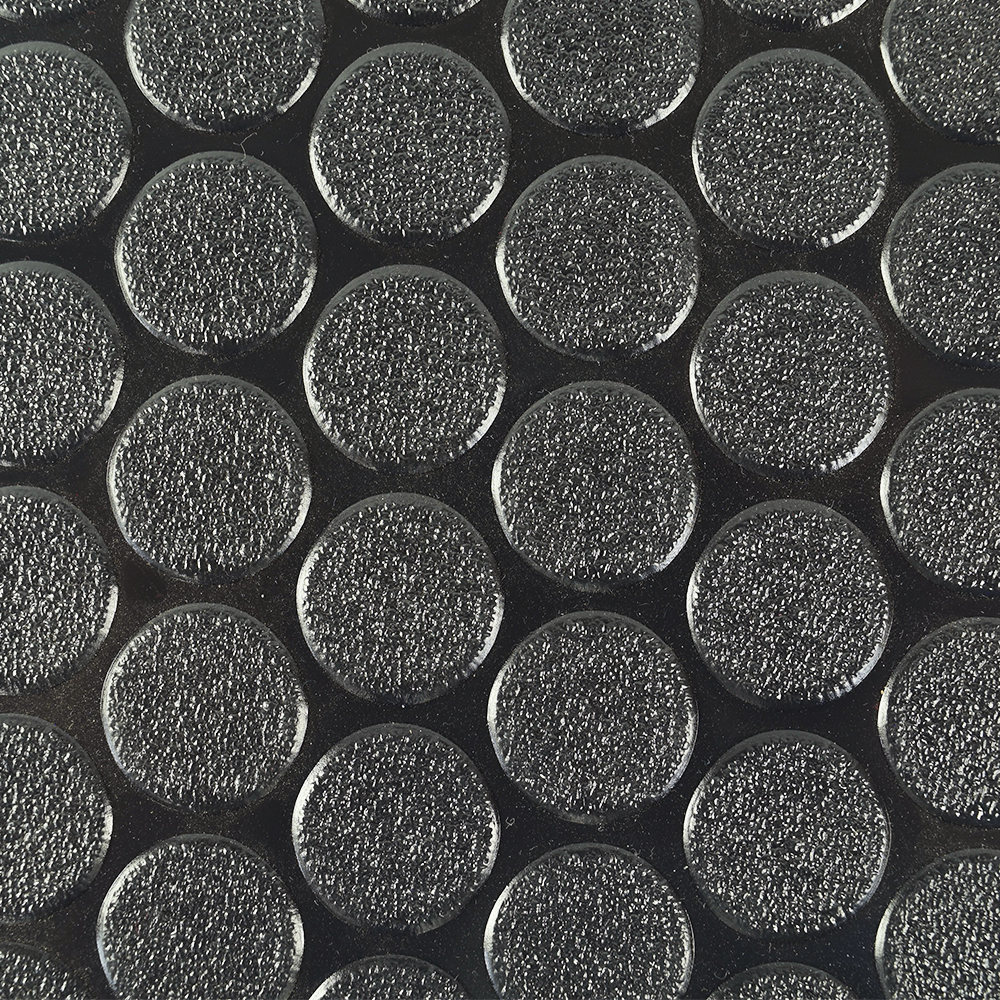 LonCoin 2 Commercial Vinyl Rolls 6x60 Ft black Closeup