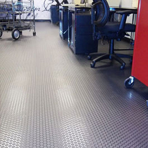 commercial business flooring using coin top vinyl roll