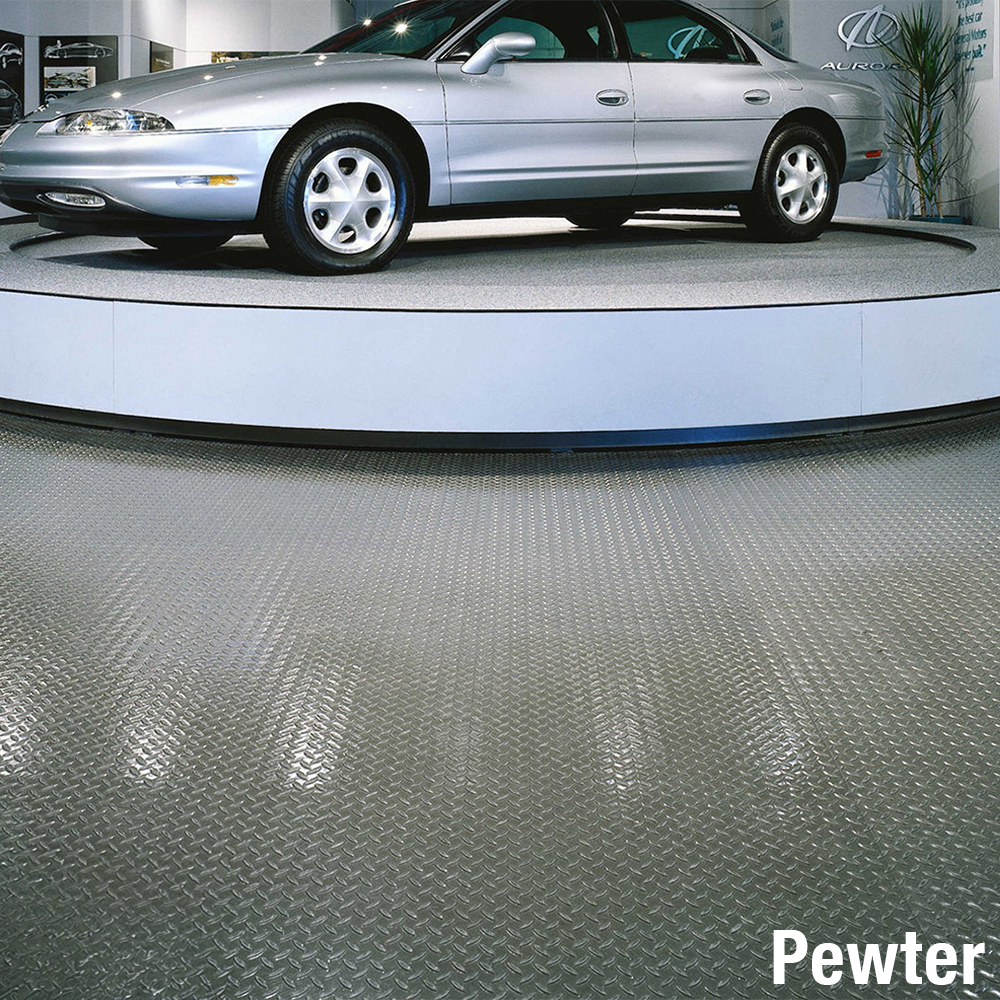 LonPlate 1 Commercial Vinyl Rolls 6x60 Ft Pewter in use main