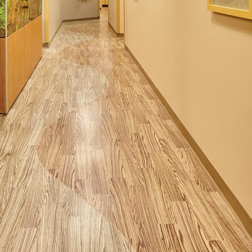 vinyl flooring in assisted living senior housing