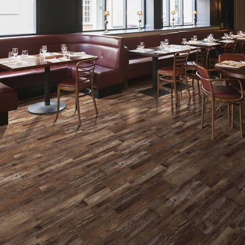 Commercial lvt flooring planks for restaurant