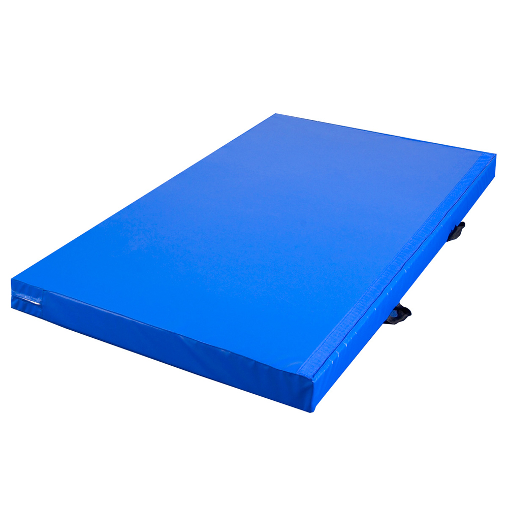 Gymnastics Competition Landing Mats Blue 6 x 12 ft x 12 cm Non-Fold Crash Mat