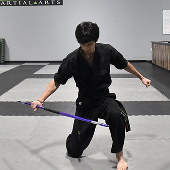 martial arts mats for bo staff weapons