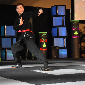 stand on martial arts wushu puzzle mats