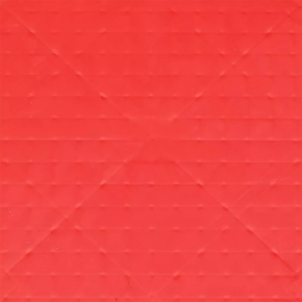 Close up of red tile Indoor Court Tile Solid Surface 1/2 Inch x 1x1 Ft.