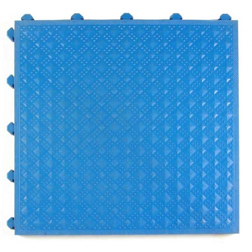 Greatmats Safety Matta Perforated Black | Anti Fatigue Wet Area Mats | Perforated | 20x20 inch x 1 inch | Interlocking | Wet Area Flooring