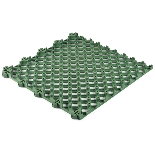 Safety Matta Perforated Green bottom.