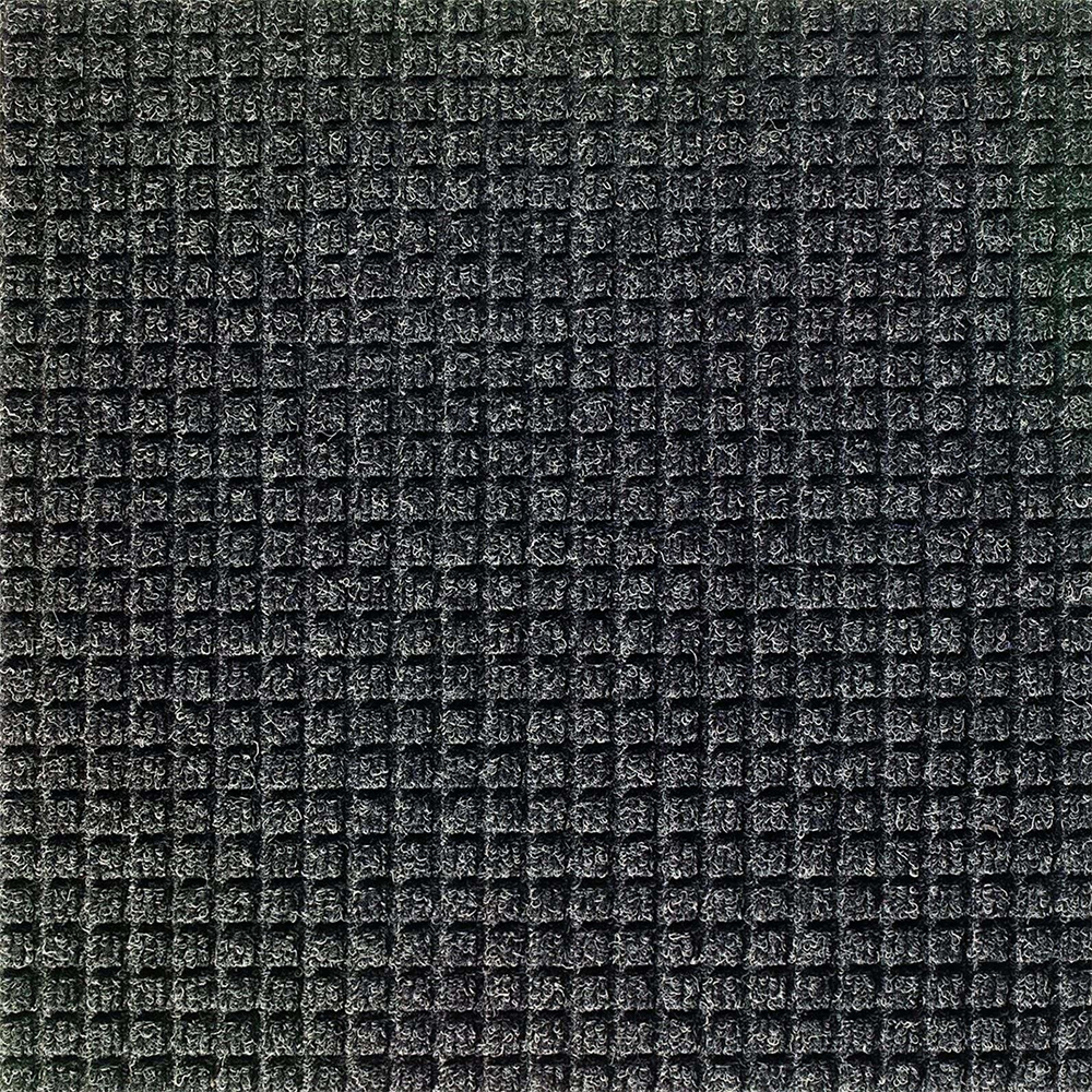 Aqua Block Carpet Entrance Mat 34.5x58 Inches Charcoal texture