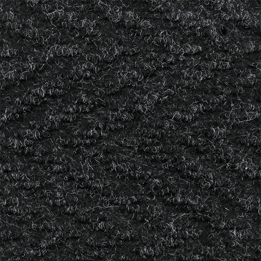 Chevron Carpet Indoor Entrance Mat 4x6 Ft. Charcoal texture close up