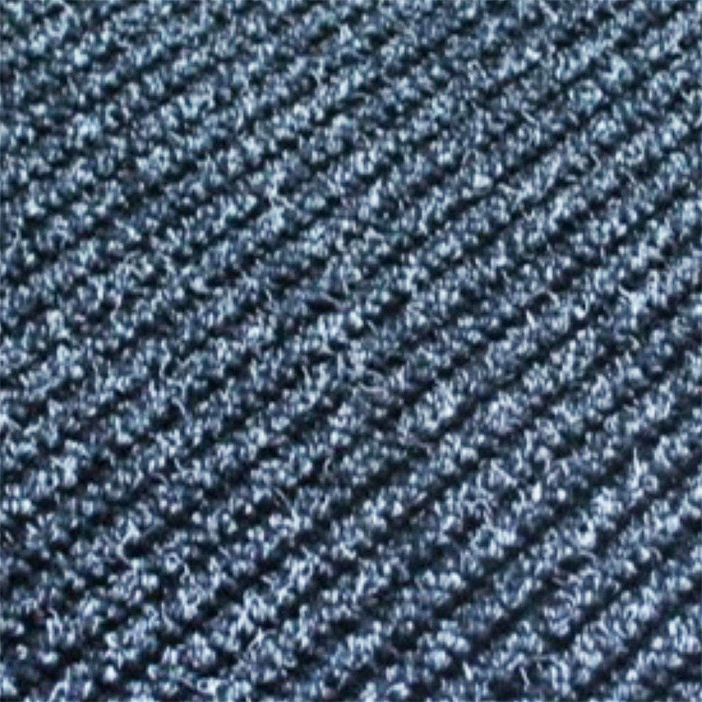 Fit Weave Heavy Duty Carpet Tile Blue angle view