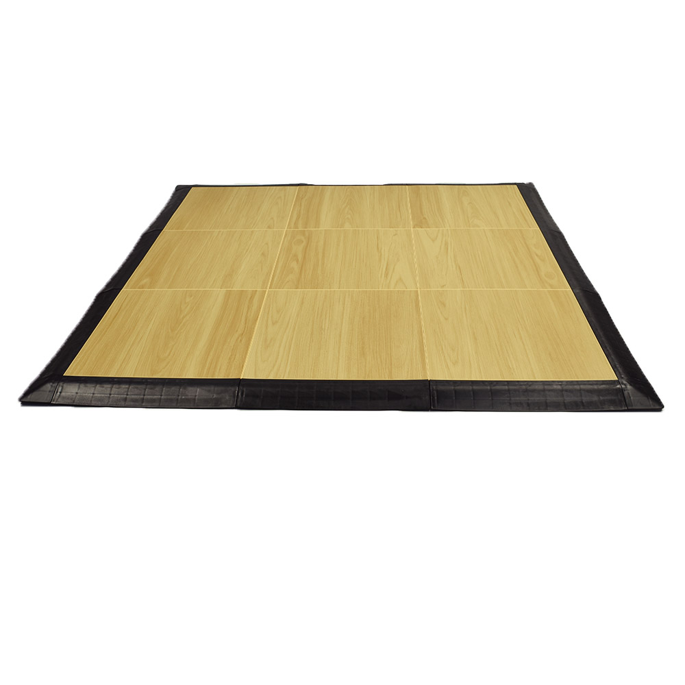 golden maple max tile install with borders and corners