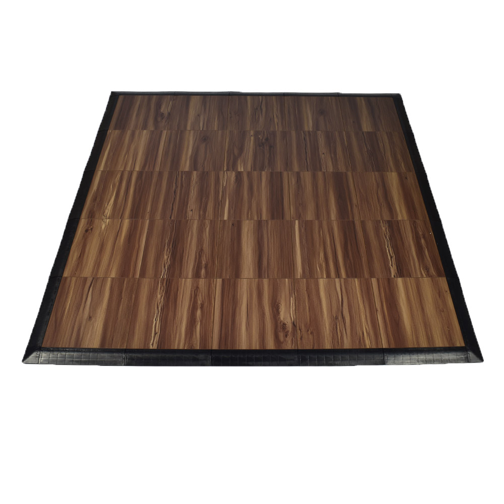 Espresso Oak assembled Tap Dance Floor Kit 5/8 Inch x 5x5 Ft.