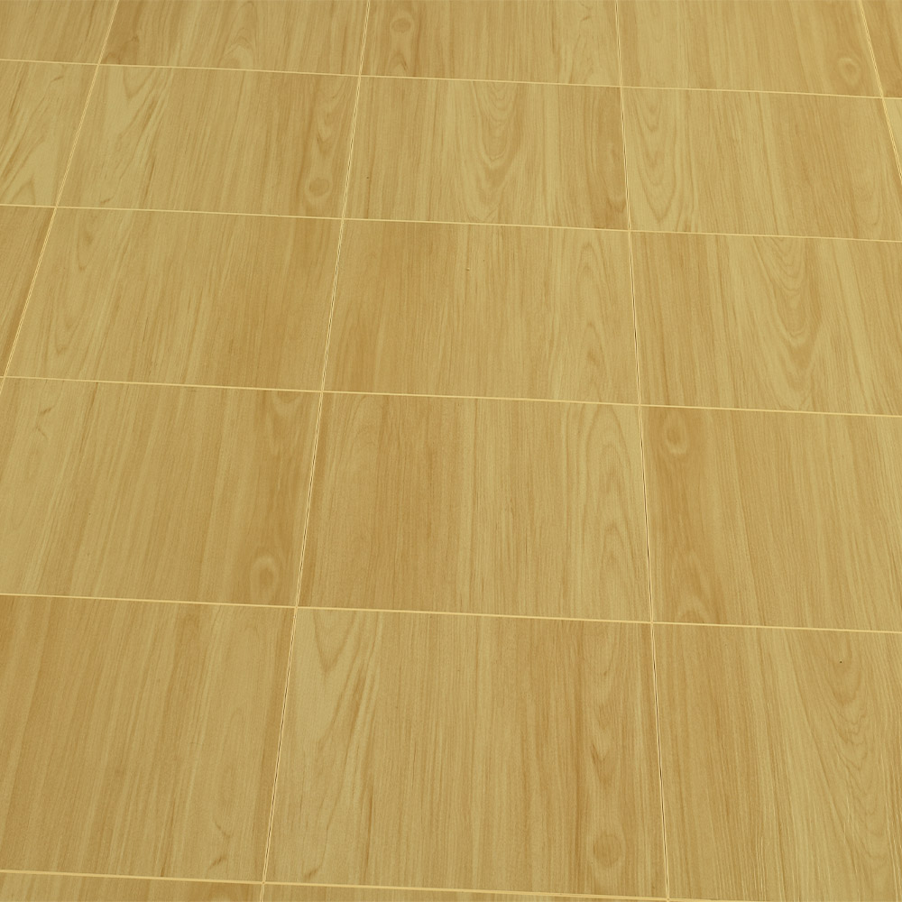 Golden Maple tiles installed