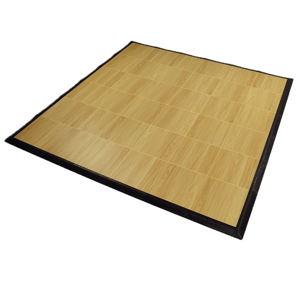 Assembled Golden Maple 6x6 Ft. Tap Dance Floor Kit