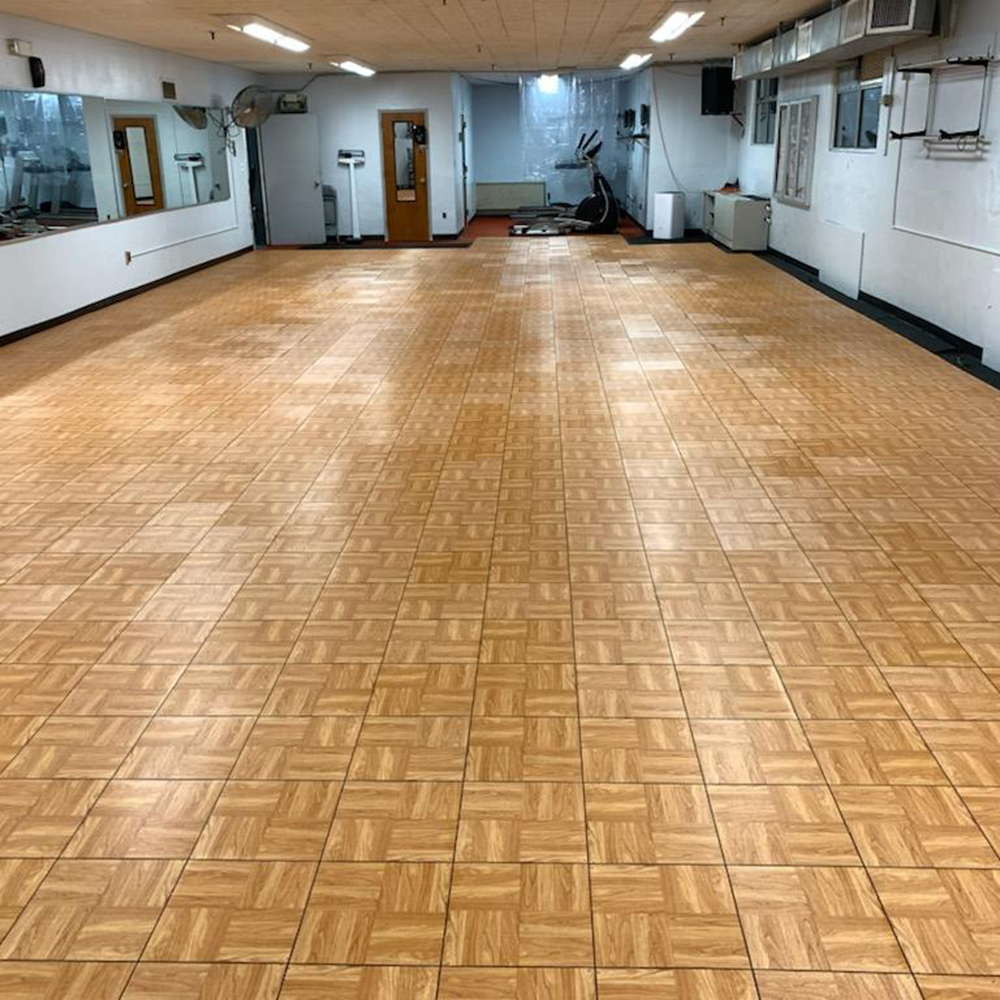 raised floor tile for basement