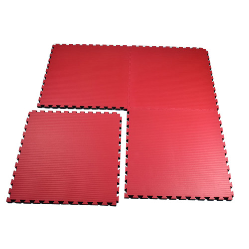 Grappling puzzle mats make good surface for flip practice