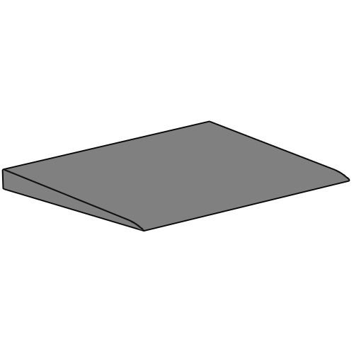 UltraTile Rubber Weight ADA Ramp 4 Ft