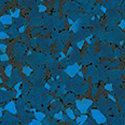 Heavy Drop Gym Floor Tile Blue Swatch