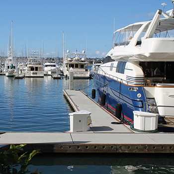 Flooring to install over a boat dock