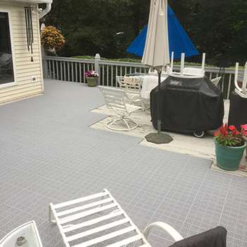 deck tile installation patio outdoor