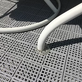 PVC Patio Outdoor Tiles Over Wooden Deck