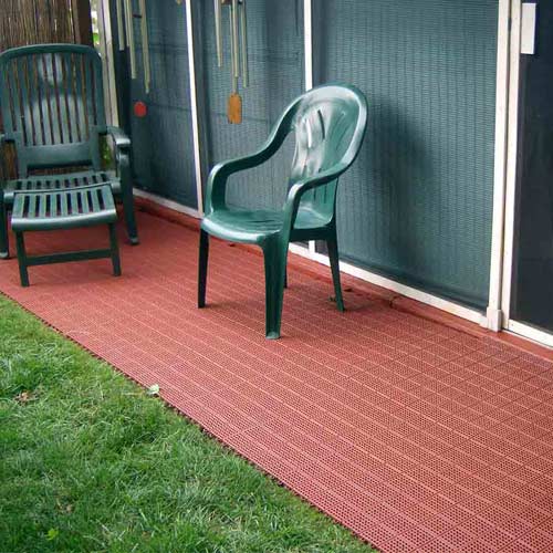 Diy Installation Patio Floor Ering