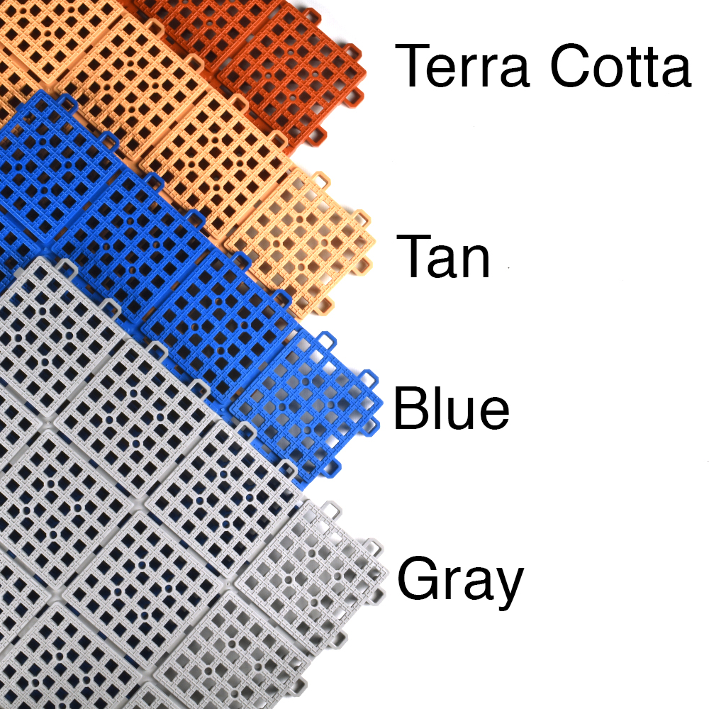 Outdoor Patio Tiles Color Options from Greatmats