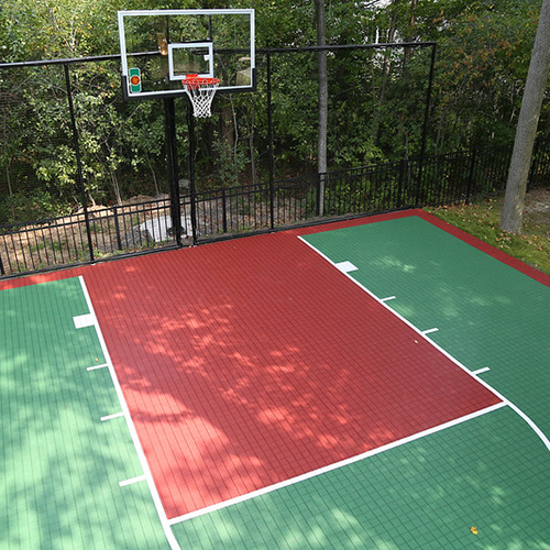 HomeCourt Driveway Basketball Court