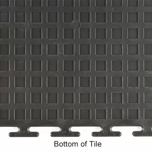 Coin Top Home Floor Tile Black or Dark Gray 8 tiles bottom.