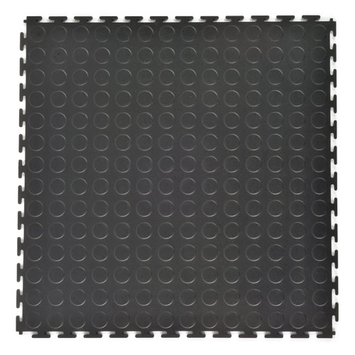 Coin Top PVC Plastic Tiles