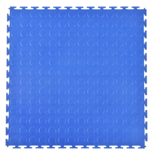 Blue Coin Top Tile