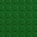 Coin Top Floor Tile Colors 4.5 mm 8 tiles green swatch.