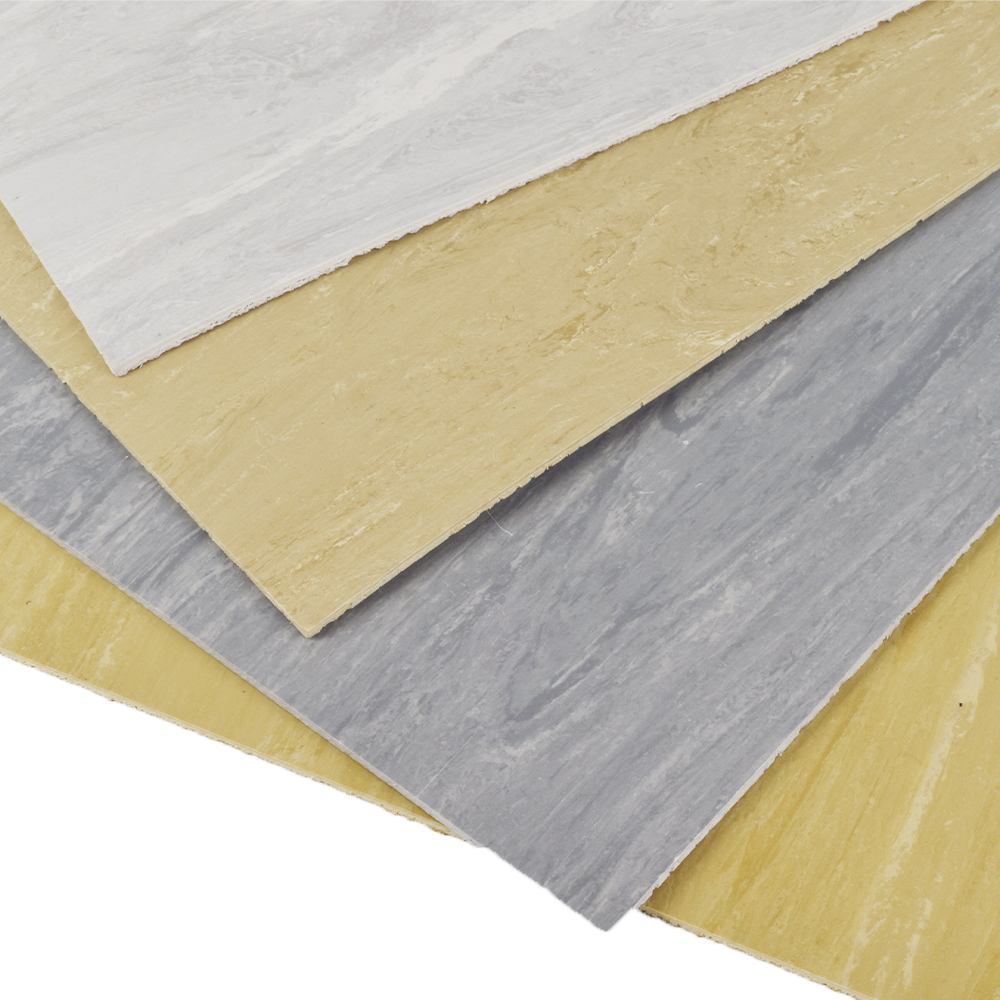 Stack of colors Standard XL Tap Dance Marley Roll Colors 79 Inches Polar Gray, Mushroom Slate Gray, Desert Sand Marble