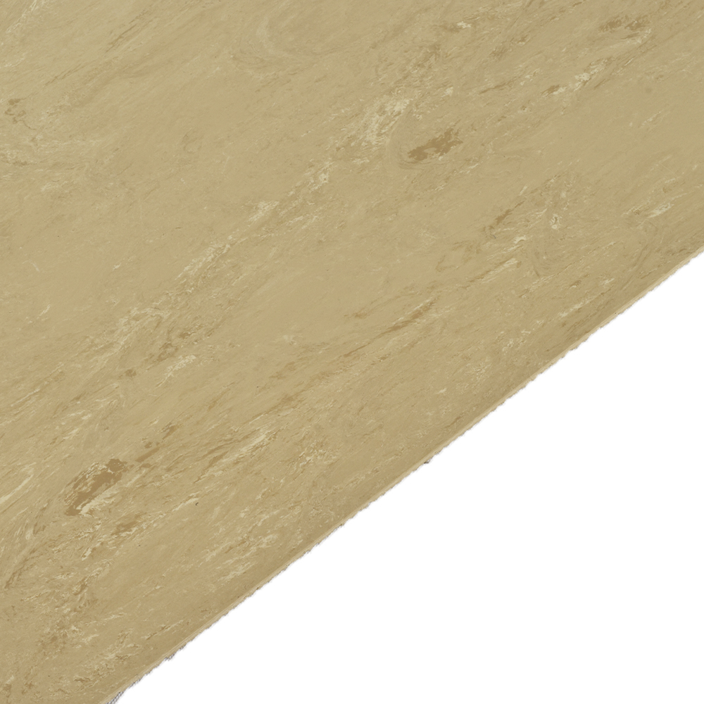 Standard XL Tap Dance Marley Roll Colors 79 Inches x 65.71 Ft. Edge view of Mushroom Marble