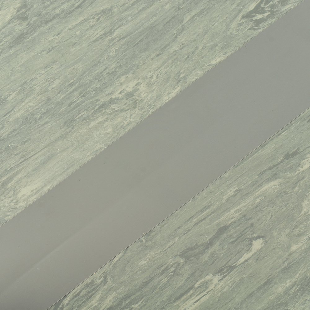 Standard XL Tap Dance Marley Roll Colors 79 Inches x 65.71 Ft. Slate Gray Marble with gray tape