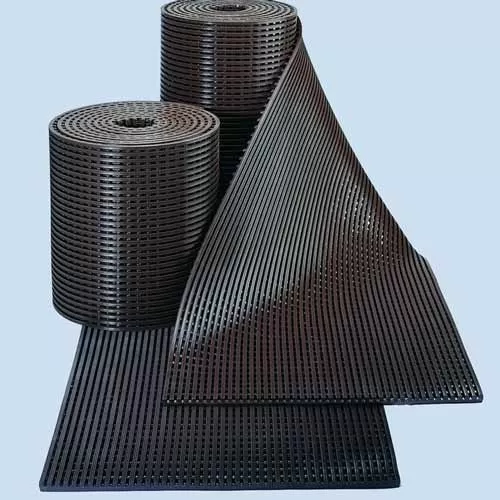 Firmagrip Industrial Matting 4 ft x 33 ft Roll Black Rolls