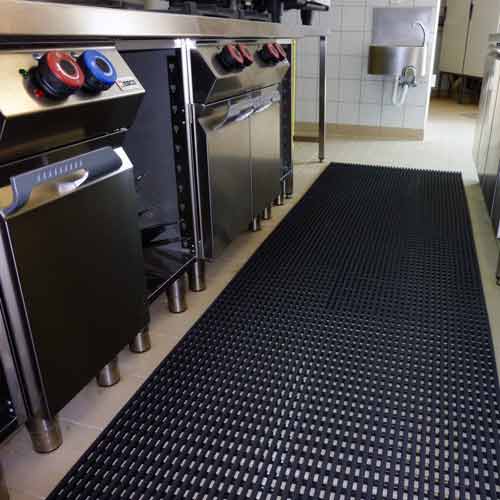 anti-fatigue mats for industrial kitchens