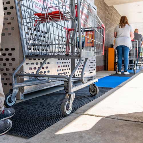 Social Distancing Roll Out Floor Mats