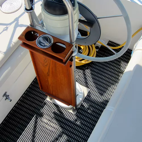 heronair pvc matting used in boat floor