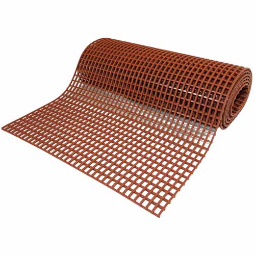 Greatmats Herongripa Matting Roll | Kitchen, Restaurant | Slip Resistant, Anti Fatigue Mat | 3x33 ft Roll | Pattern: Open Grid | Oil and Fat Resistant Vinyl