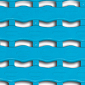 Herontile Wet Area Tile Case of 27 Light Blue