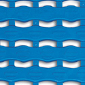 Herontile Wet Area Tile Case of 27 Ocean Blue