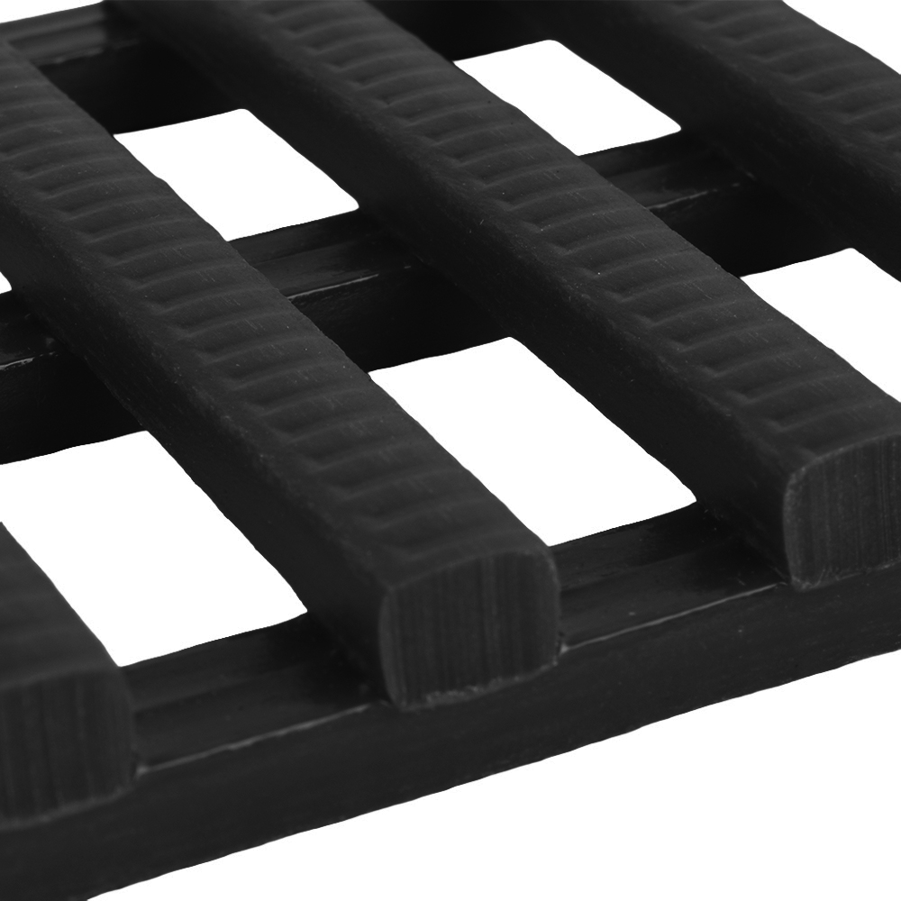 Heronwalk Wet Area Matting Roll 4x40 Ft. Black edge close up