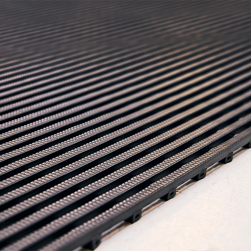 Perforated rubber floor mats black - rubber hollow mat manufacturers